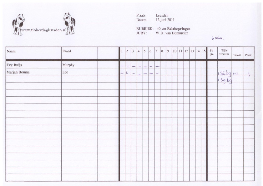 Relaisspringen 40 cm